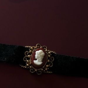 Authentic Vintage Cameo Choker